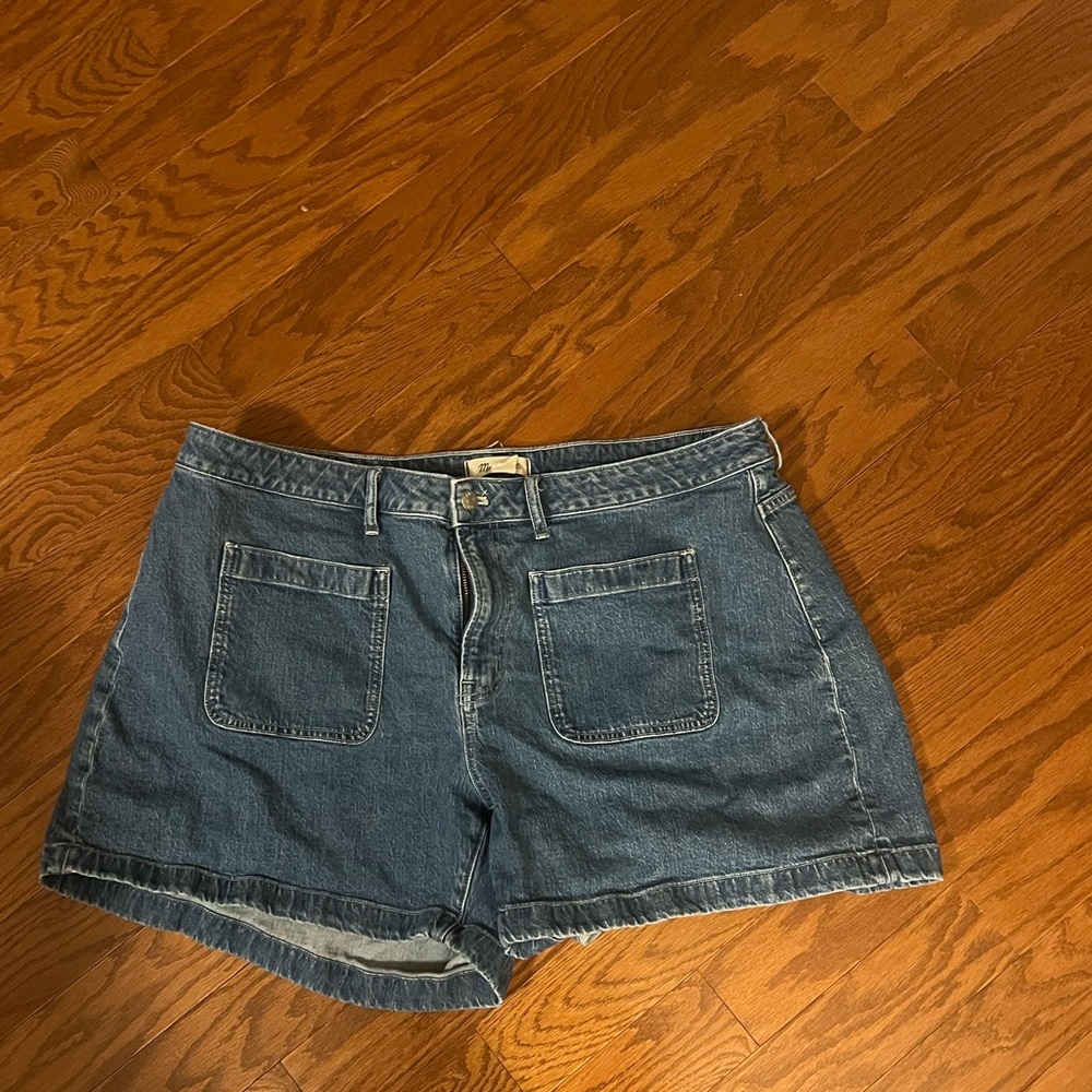 Madewell Curvy denim Emmett denim short - Picture 2 of 4